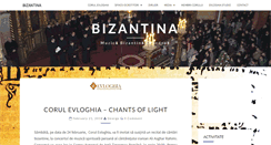 Desktop Screenshot of bizantina.ro